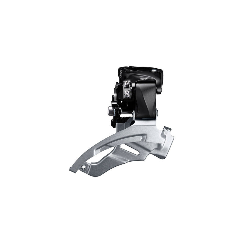 FRONT DERAILLEUR, FD-M2000, ALTUS, DOWN-SWING DUAL-PULL, FOR 3X9, BAND TYPE 34.9MM(W/31.8 & 28.6MM ADPT), FOR 40T TOP, CS-ANGLE:66-69, CL:50MM