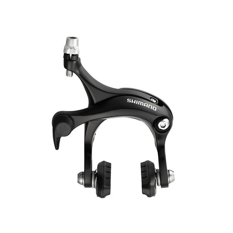 CALIPER BRAKE, BR-R451, FRONT, CS57, W/R50T2 SHOE, SUNKEN NUT: 10.5/12.5/18/27MM, BLACK
