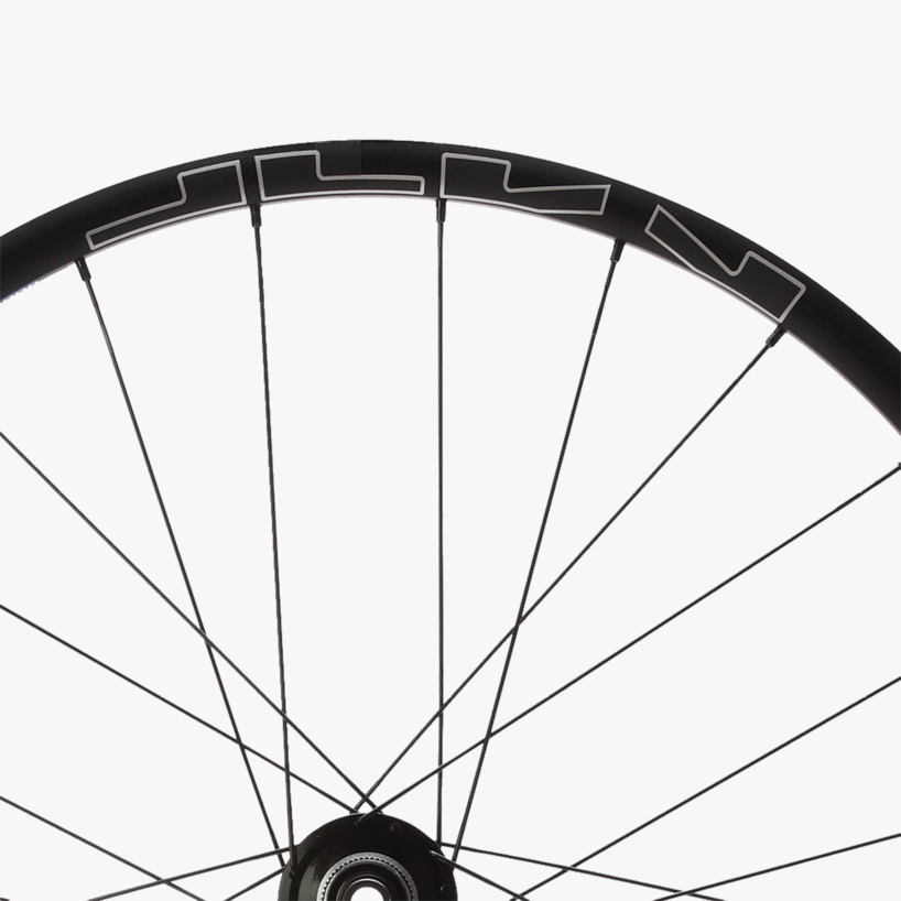 WHEEL, WH-MT601-27.5, F&R 24H, FOR 12S, F:15/R:12MM E-THRU, TUBELESS, OLD:100/142MM, BLACK, W/TUBELESS TAPE, FOR CL DISC