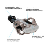 PEDAL, PD-M540 SPD PEDAL, W/CLEAT (SM-SH51), SILVER