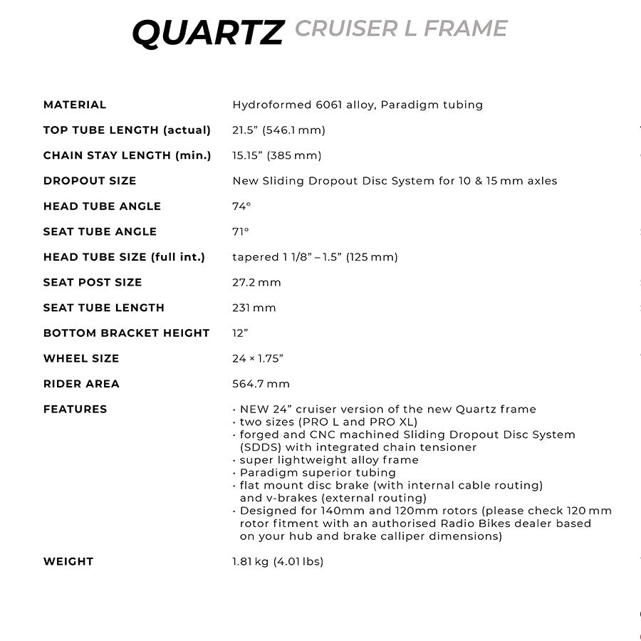Quartz Cruiser L