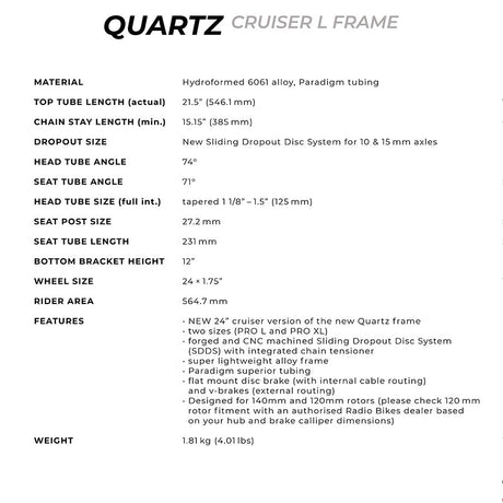 Quartz Cruiser L