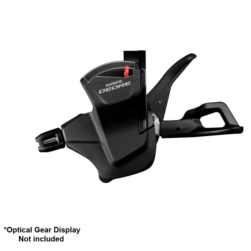 SHIFT LEVER, SL-M6000-L, DEORE, LEFT, FRONT 2/3-SPEED RAPIDFIRE PLUS, W/O OGD