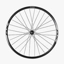 WHEEL,WH-RX010, FRONT, 28H, BLACK, CL DISC, RIM(W/TAPE) CLINCHER 622-17C, QR:133MM, OLD:100MM, W/O WHEEL BAG