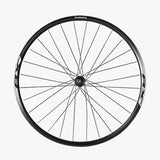 WHEEL,WH-RX010, FRONT, 28H, BLACK, CL DISC, RIM(W/TAPE) CLINCHER 622-17C, QR:133MM, OLD:100MM, W/O WHEEL BAG