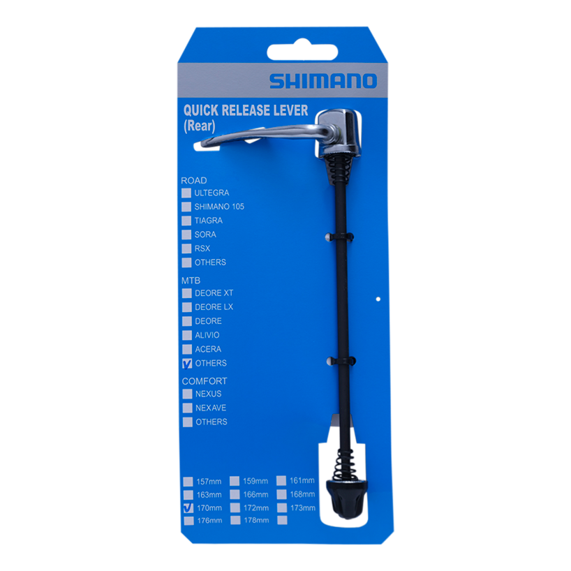 FH-M475 COMPLETE QUICK RELEASE 170MM (6-11/16) SILVER