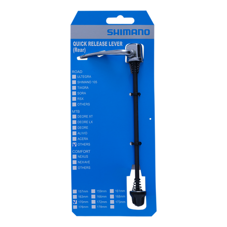 FH-M475 COMPLETE QUICK RELEASE 170MM (6-11/16) SILVER