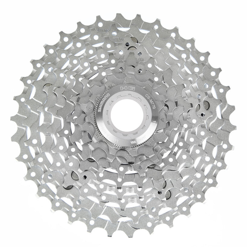 CASSETTE SPROCKET, CS-M770, DEORE XT9-SPEED 11-12-14-16-18-21-24-28-32T