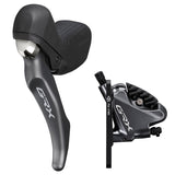 DISC BRAKE ASSEMBLED SET/J-KIT, GRX, ST-RX810-LA DROPPER LEVER (NO SHIFT), BR-RX810(F), RESIN(W/FIN), SM-BH90 BLACK