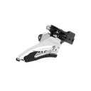 FRONT DERAILLEUR, FD-U6000-M, CUES, FOR 2X10/11, MID CLAMP, SIDE SWING, 34.9MM BAND (W/31.8 & 28.6MM ADAPTER), CS-ANGLE: 64-69, FOR TOP GEAR: 36T/40T