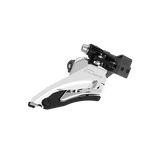 FRONT DERAILLEUR, FD-U6000-M, CUES, FOR 2X10/11, MID CLAMP, SIDE SWING, 34.9MM BAND (W/31.8 & 28.6MM ADAPTER), CS-ANGLE: 64-69, FOR TOP GEAR: 36T/40T