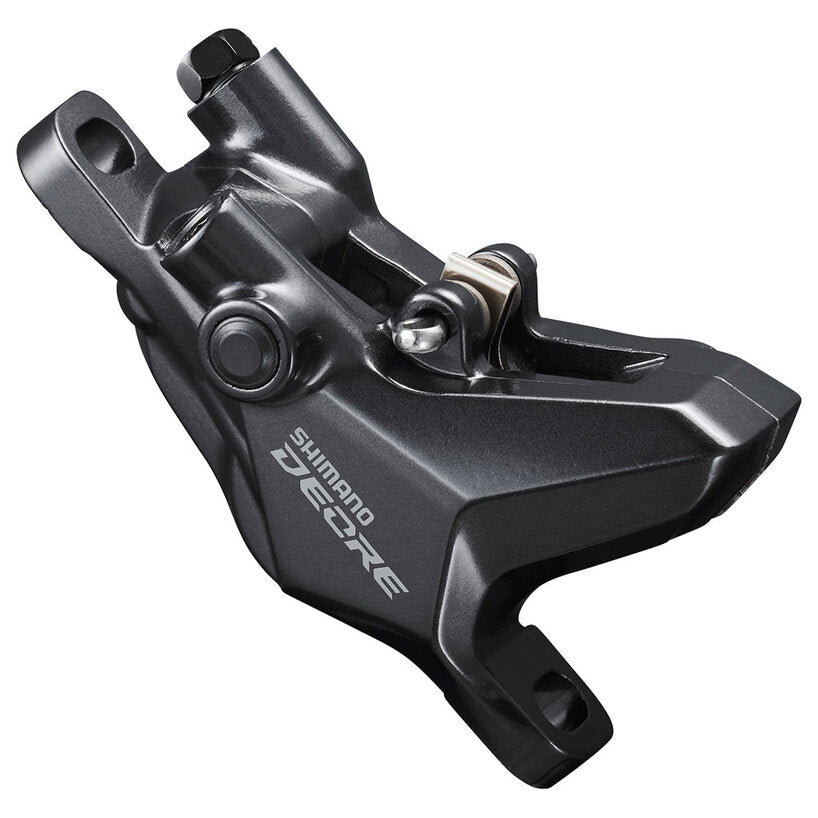 HYDRAULIC DISC BRAKE, BR-M6100, DEORE, FRONT OR REAR, W/O ADAPTER, W/G04S METAL PAD (W/O FIN)