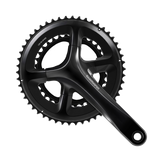 FRONT CHAINWHEEL, FC-RS520, FOR REAR 12-SPEED, 2-PCS FC, 165MM, 50-34T W/O CG, W/O BB PARTS, BLACK