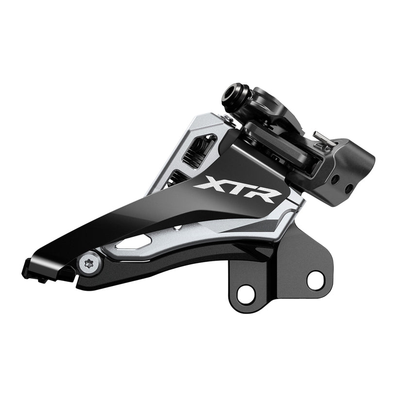 FRONT DERAILLEUR, FD-M9100-D, XTR, FOR 2X12, SIDE SWING, FRONT-PULL, DIRECT MOUNT, CS-ANGLE:66-69, FOR TOP GEAR:38T, CL:48.8/51.8MM