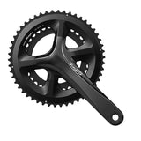 FRONT CHAINWHEEL, FC-R4000, TIAGRA, FOR REAR 11-SPEED, 2-PCS FC, 172.5MM, 50-34T W/O CG, W/O BB PARTS, BLACK
