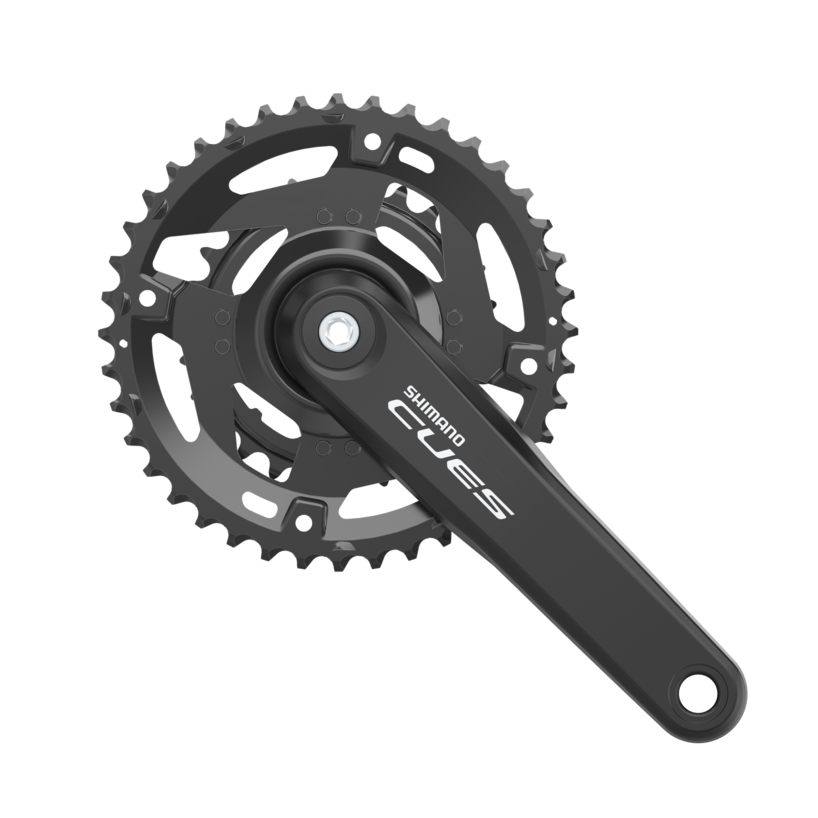 FRONT CHAINWHEEL, FC-U4010-2, CUES, FOR REAR 9/10/11-SPEED, 2-PCS FC,170MM, 40-26T W/O CG, W/O BB PARTS, CHAIN CASE NOT COMPATIBLE