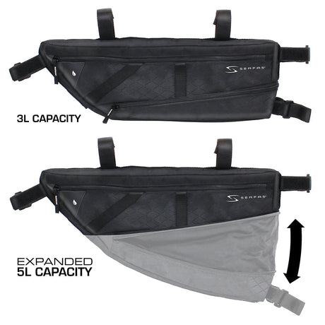 (LT-FR1BK) Ark Expandable Half-Frame Bag
