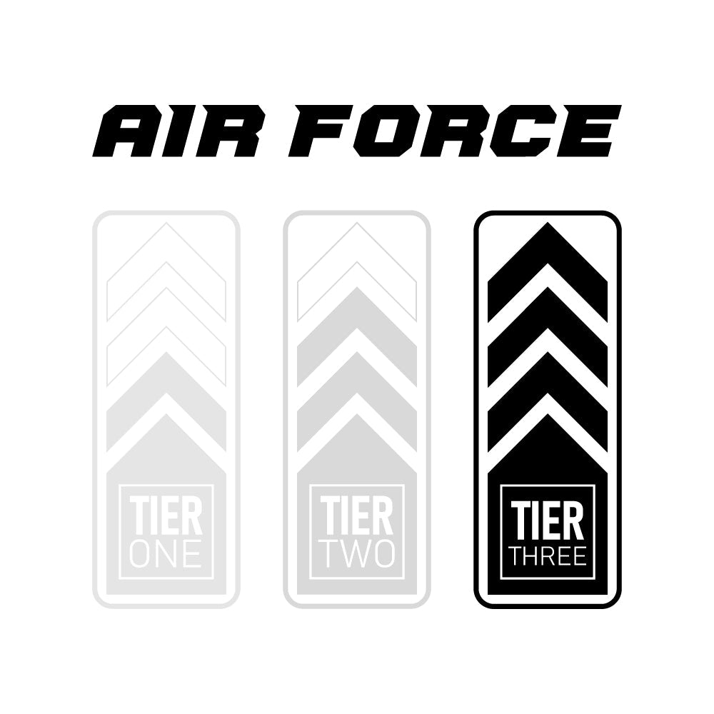 (FP-T3) AIR FORCE TIER THREE Floor Pump
