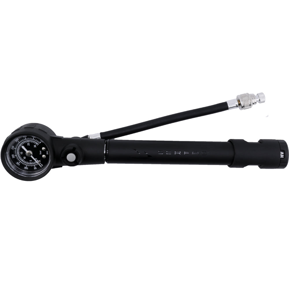(MP-2N1HP) 2 IN 1 HIGH PRESSURE SHOCK/TIRE MINI PUMP (450PSI)