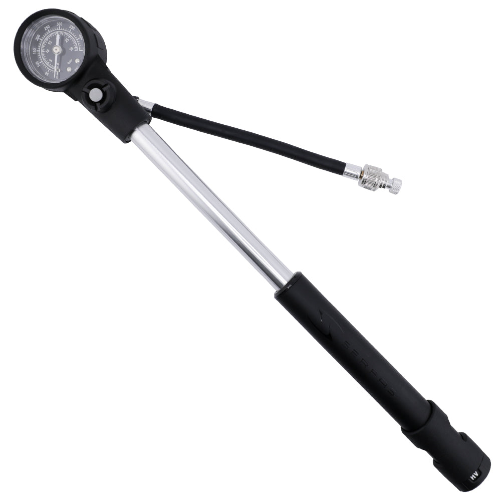 (MP-2N1HP) 2 IN 1 HIGH PRESSURE SHOCK/TIRE MINI PUMP (450PSI)