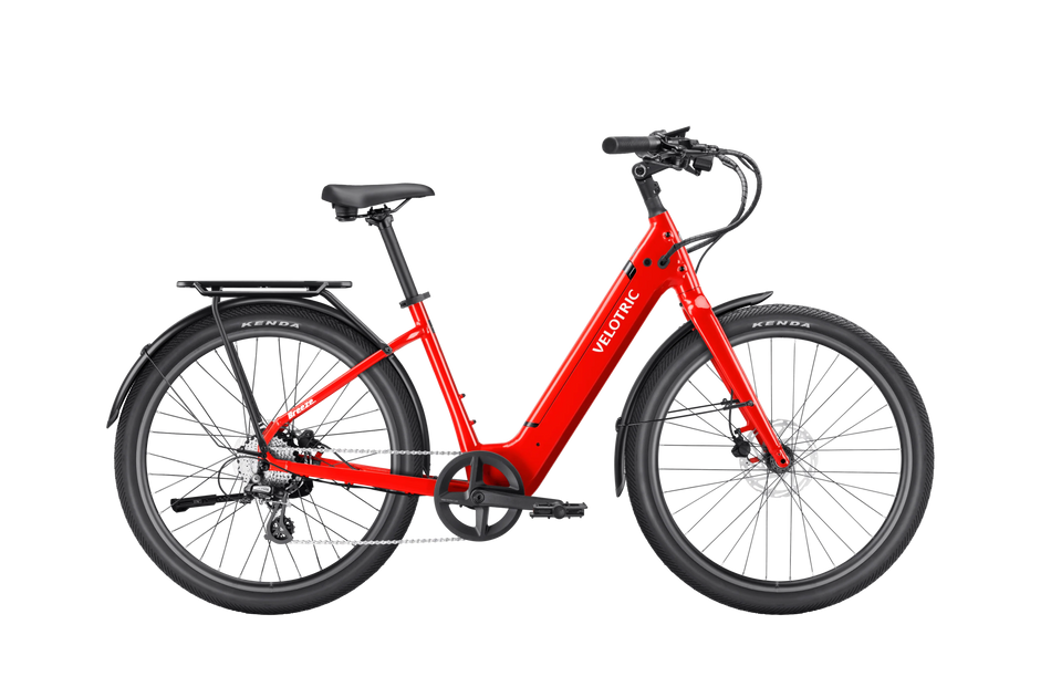 Velotric Breeze 1 Cruiser Ebike, Regular-Classic Scarlet