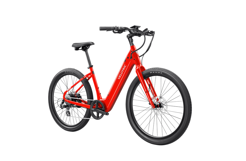 Velotric Breeze 1 Cruiser Ebike, Regular-Classic Scarlet