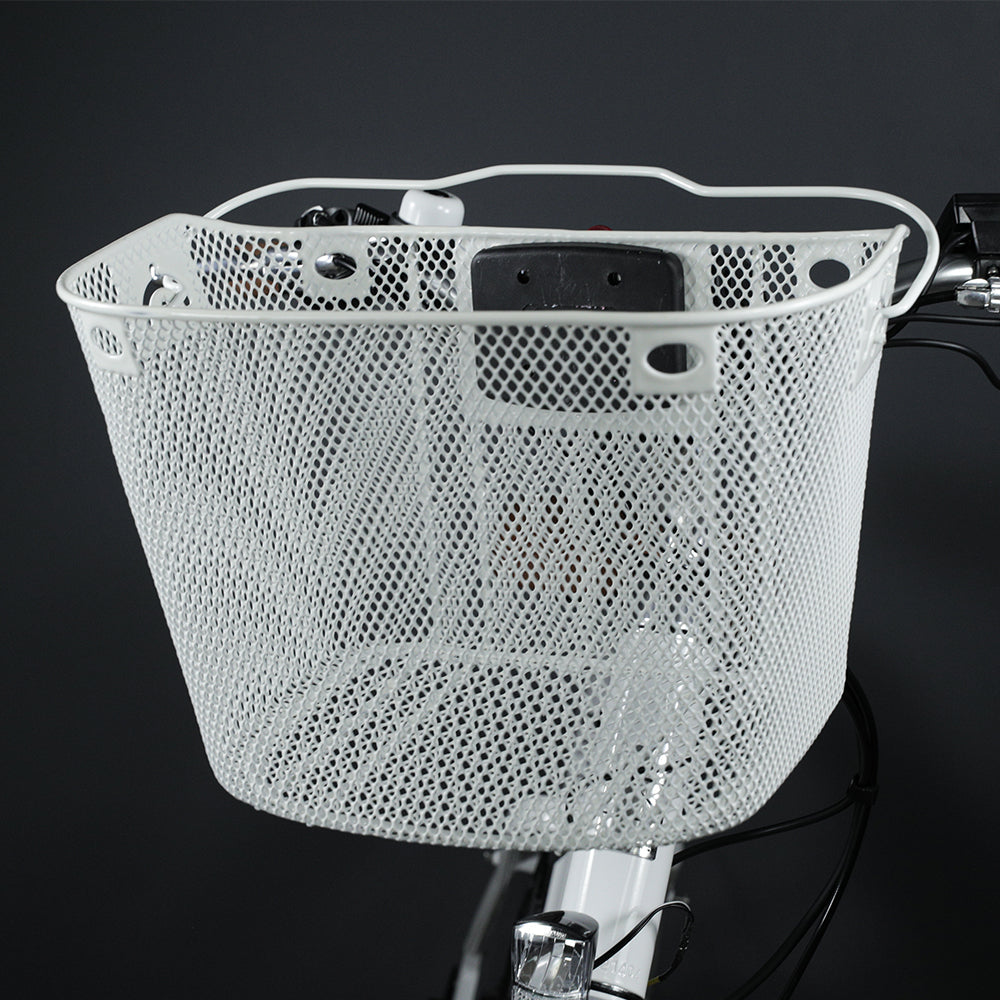 (BSK-F3) METAL FRONT BASKET W/MESH BAG