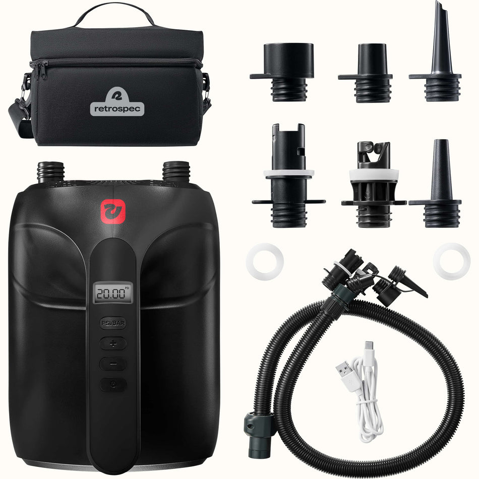 Breeze Plus iSUP Electric Pump with Integrated Battery