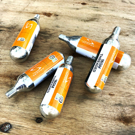 (CO2-25T20) 25 Gram CO2 Threaded Cartridge (20 Count)