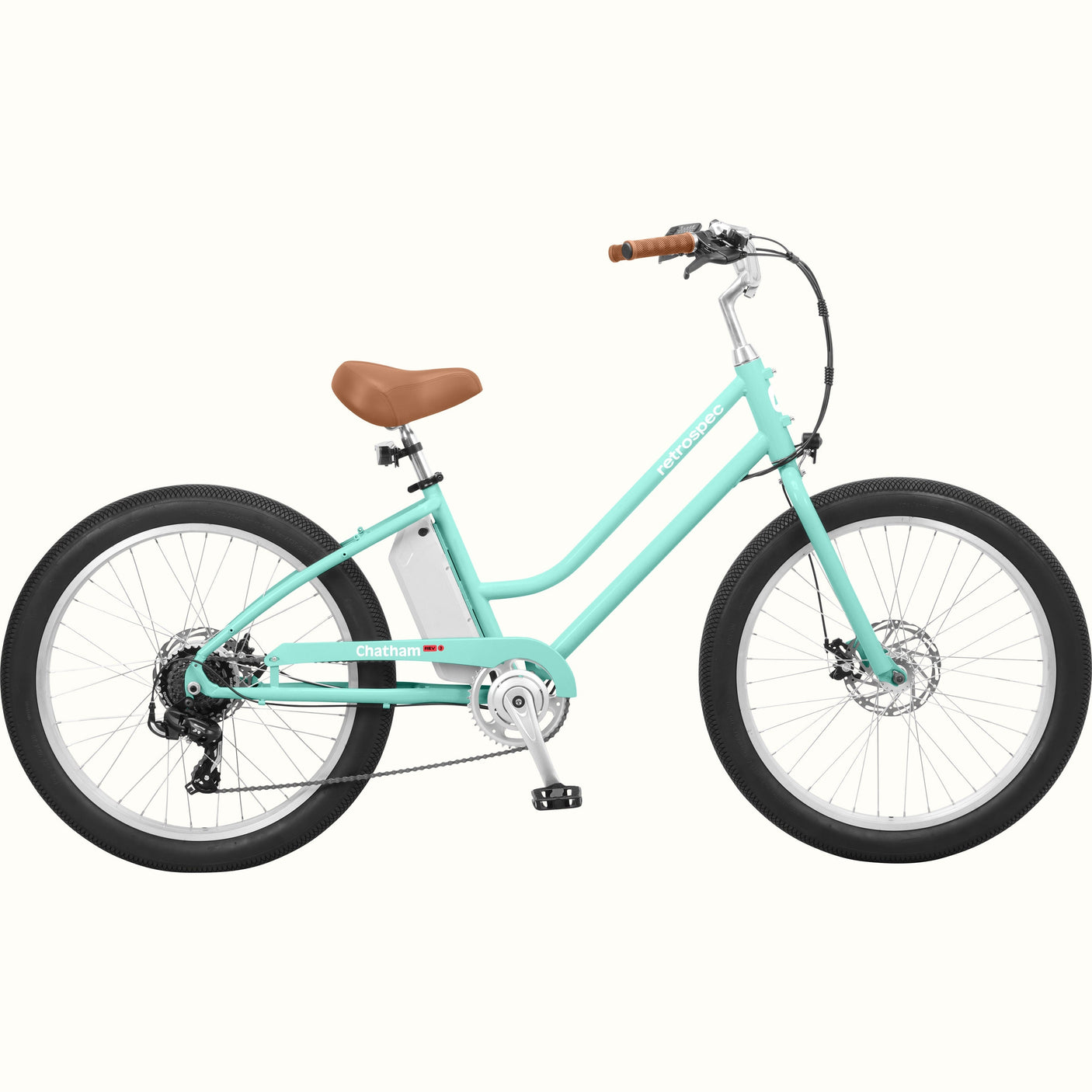 Chatham Rev 3 Beach Cruiser Electric Bike - Step Through