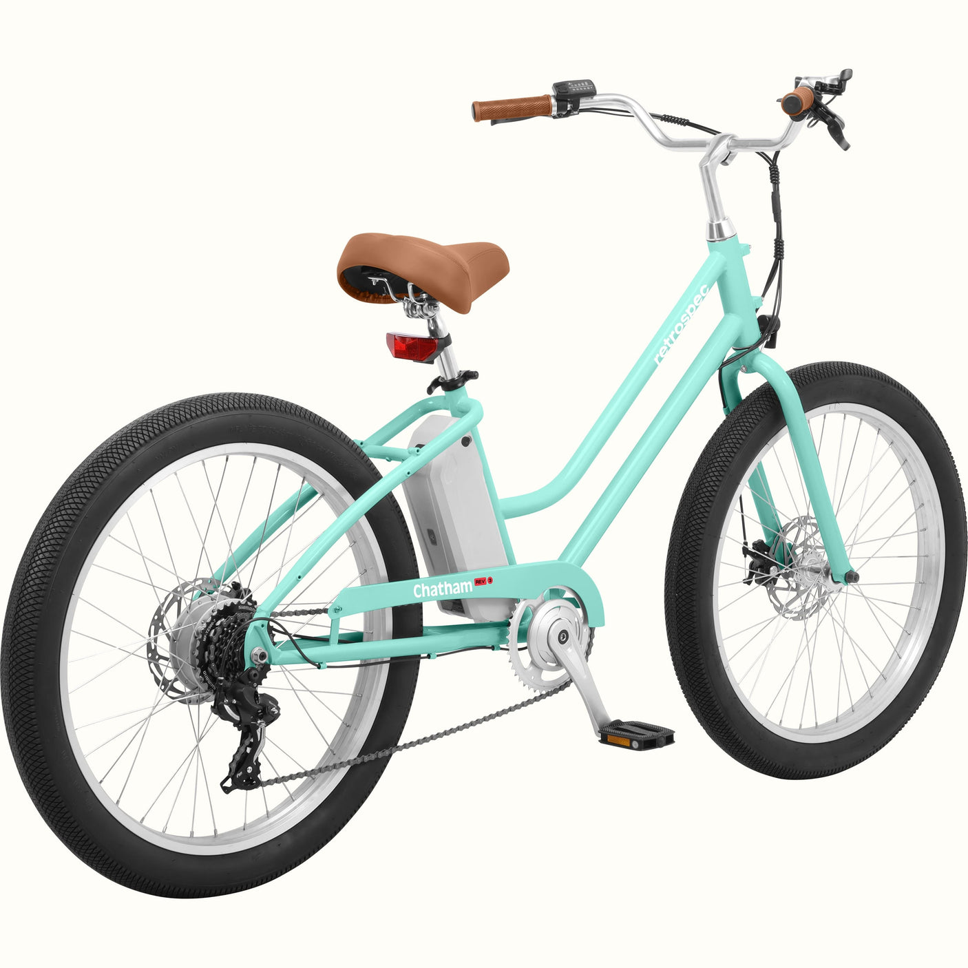 Chatham Rev 3 Beach Cruiser Electric Bike - Step Through
