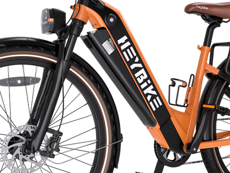 Heybike Cityrun Stylish -Black- Urban commuting ebike with 1000W peak motor
