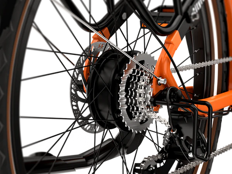 Heybike Cityrun Stylish -Black- Urban commuting ebike with 1000W peak motor