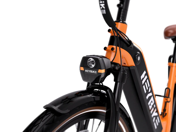 Heybike Cityrun Stylish -Black- Urban commuting ebike with 1000W peak motor