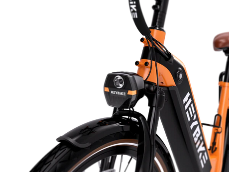 Heybike Cityrun Stylish -Black- Urban commuting ebike with 1000W peak motor