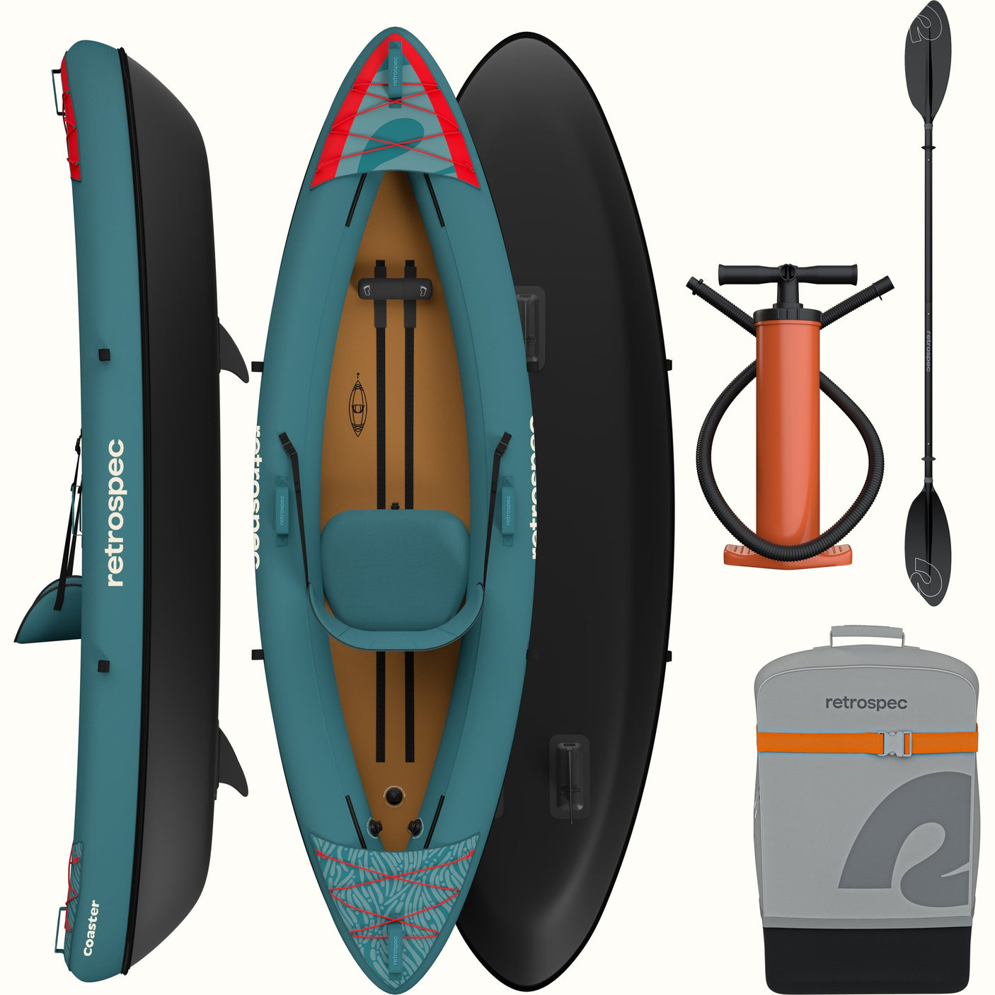 Coaster Inflatable Kayak - Single