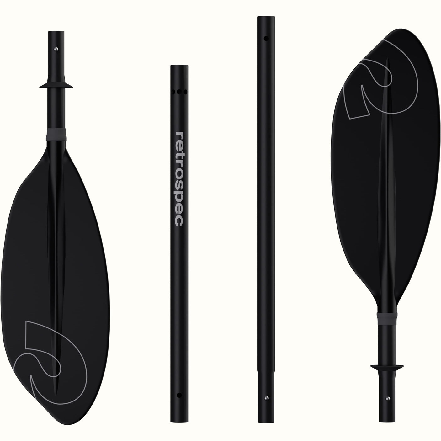 Coaster 4-Piece Kayak Paddle
