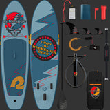 Grateful Dead Weekender Inflatable Stand Up Paddle Board 10’6”