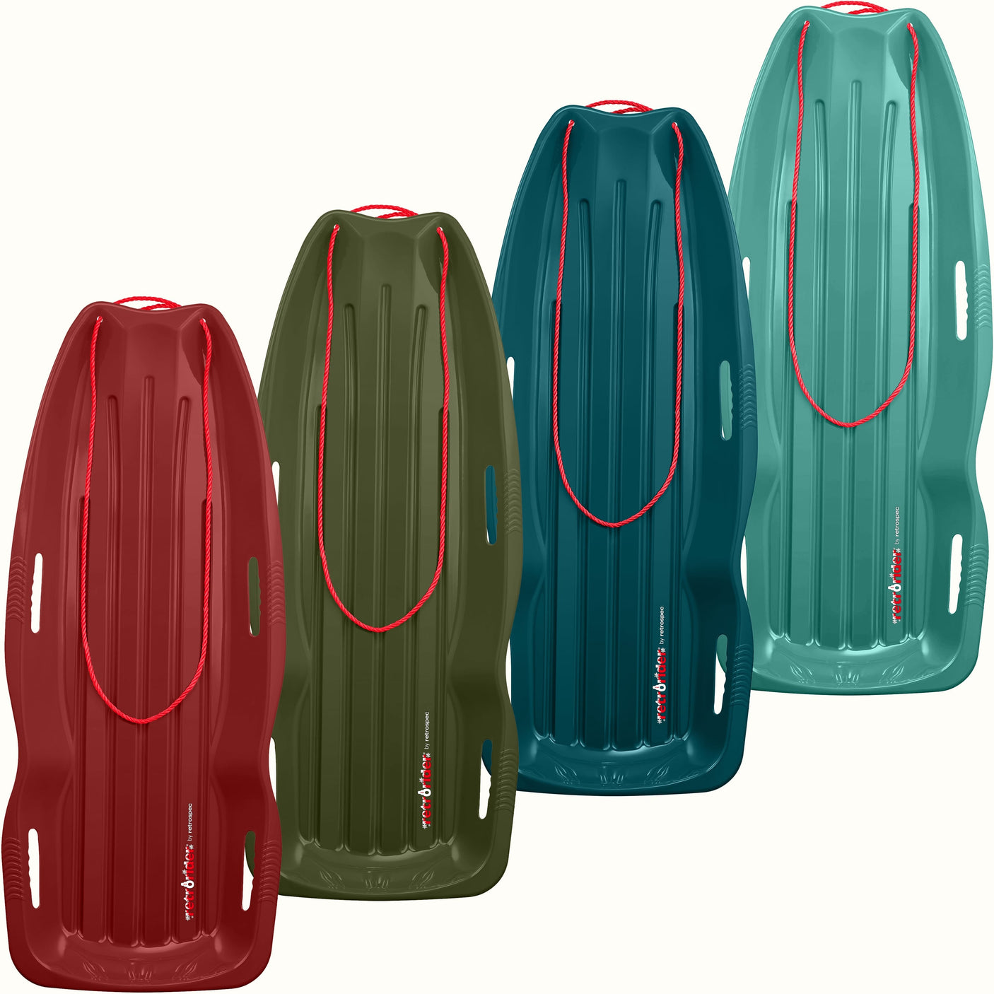 Retrorider Toboggan Snow Sled - 35”/48”