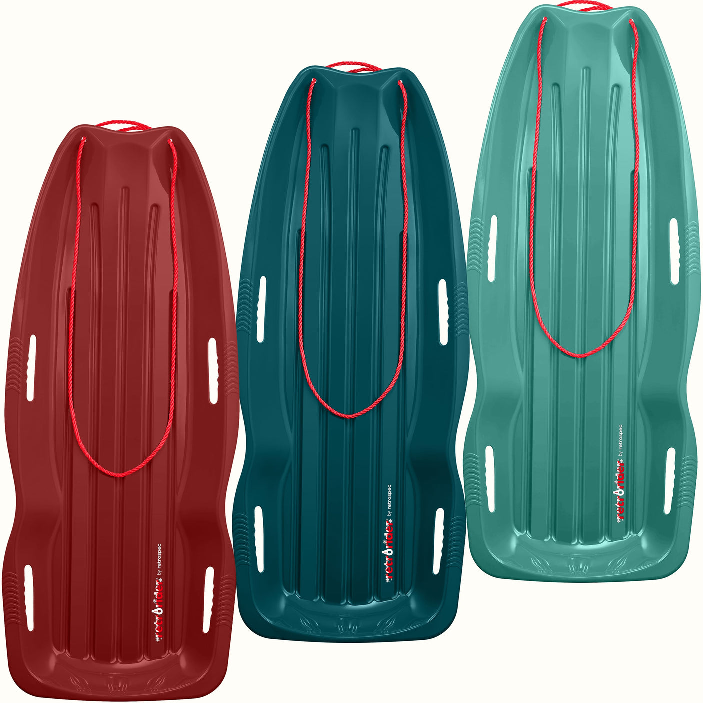 Retrorider Toboggan Snow Sled - 35”/48”