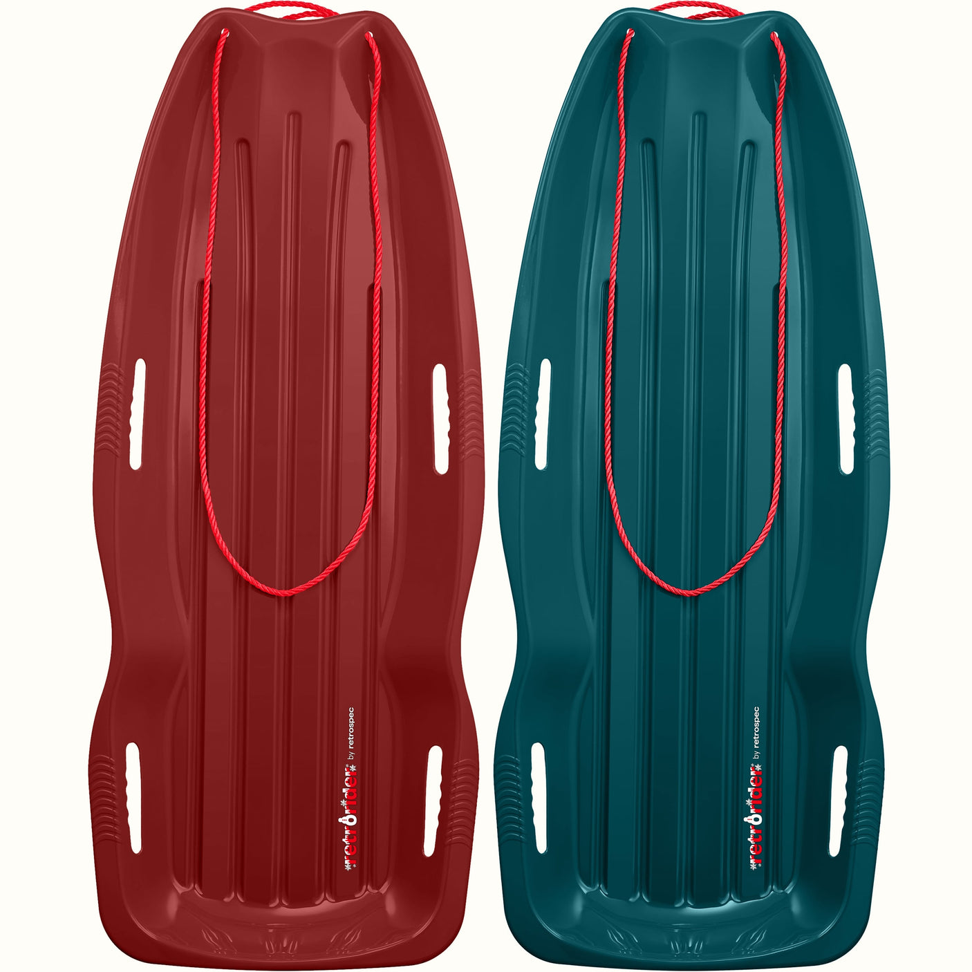 Retrorider Toboggan Snow Sled - 35”/48”