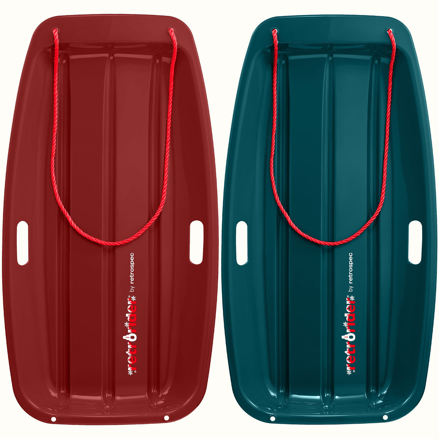 Retrorider Toboggan Snow Sled - 35”/48”