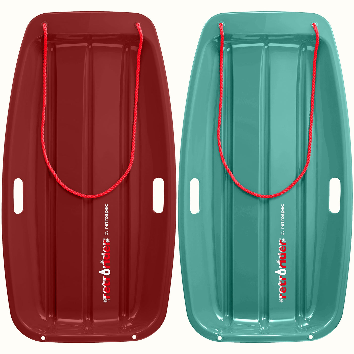 Retrorider Toboggan Snow Sled - 35”/48”