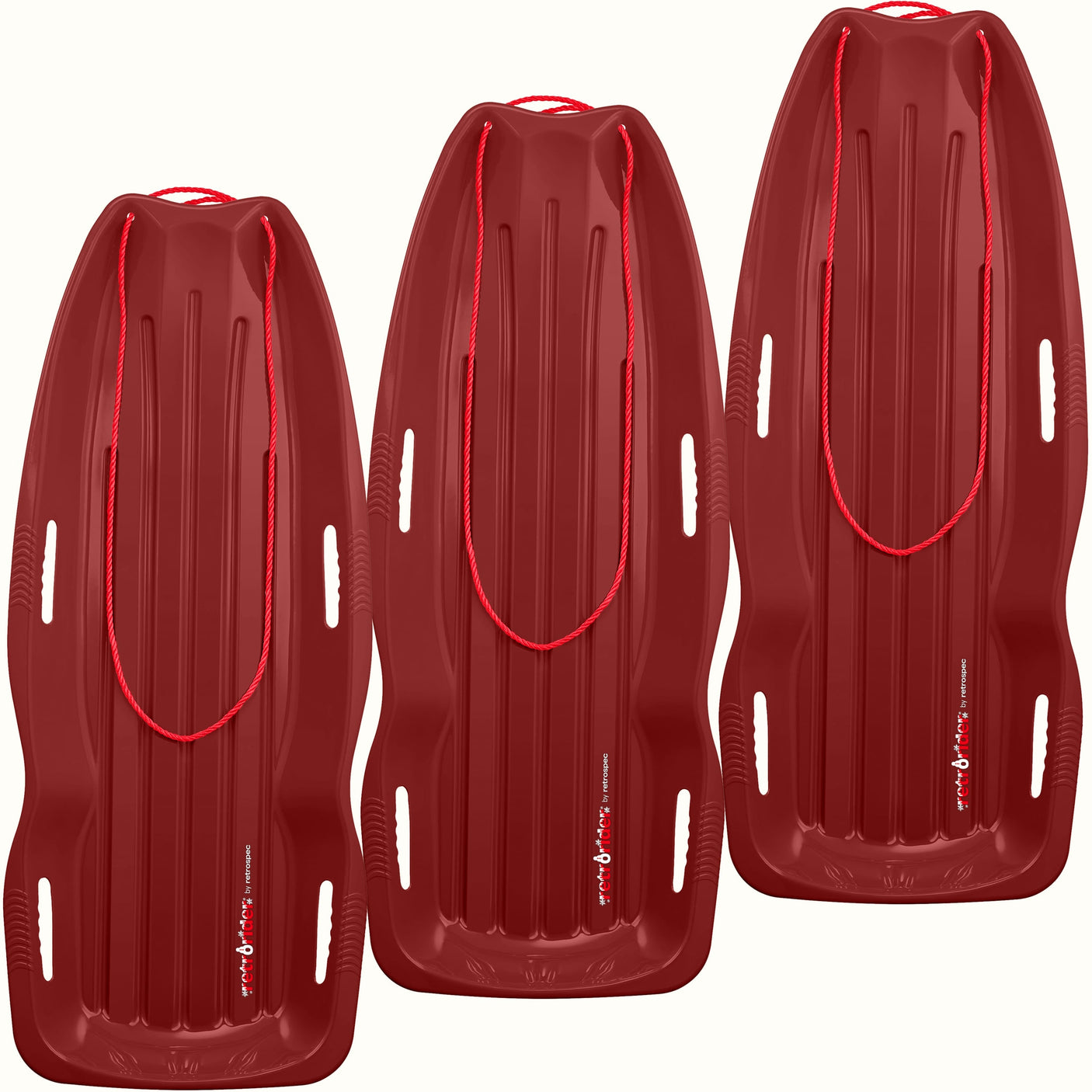 Retrorider Toboggan Snow Sled - 35”/48”