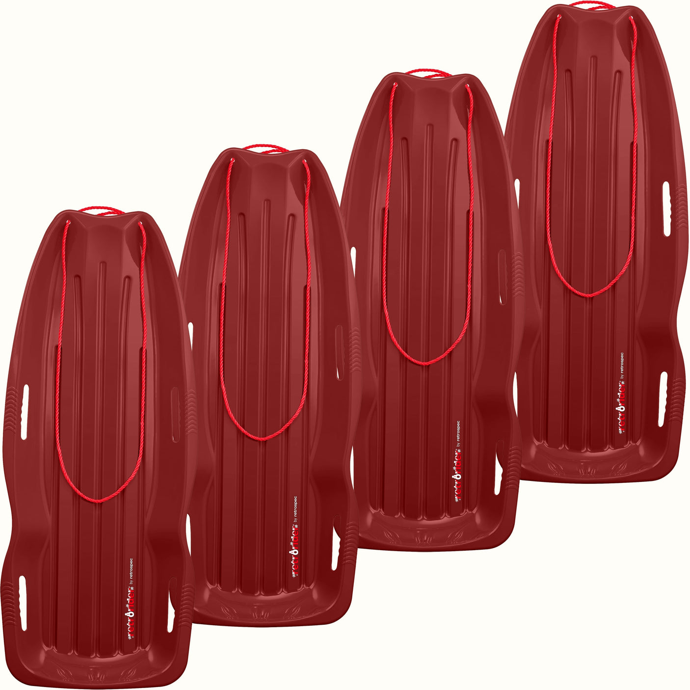 Retrorider Toboggan Snow Sled - 35”/48”