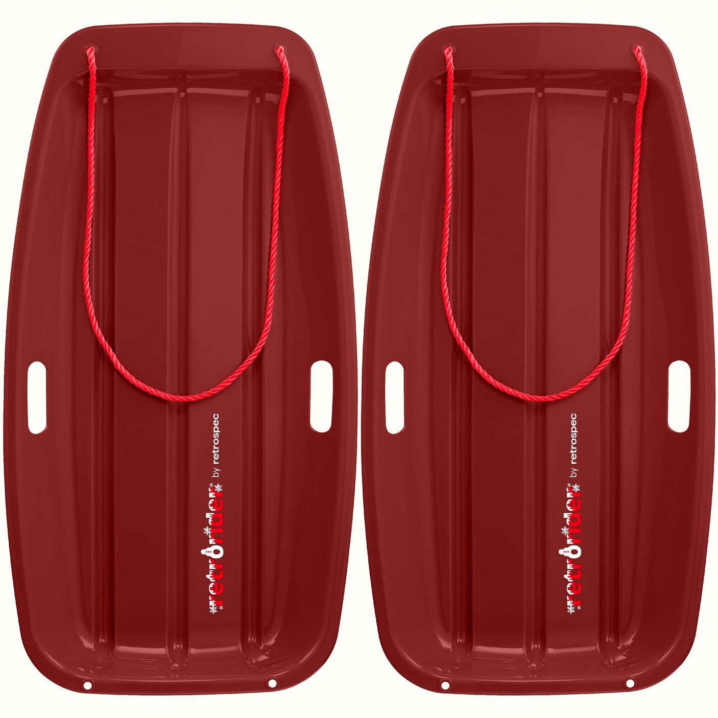 Retrorider Toboggan Snow Sled - 35”/48”