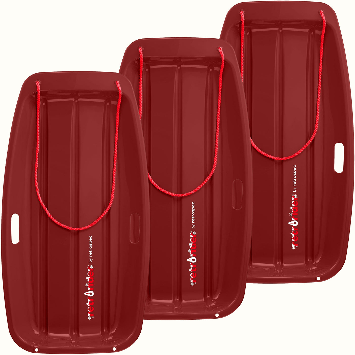 Retrorider Toboggan Snow Sled - 35”/48”