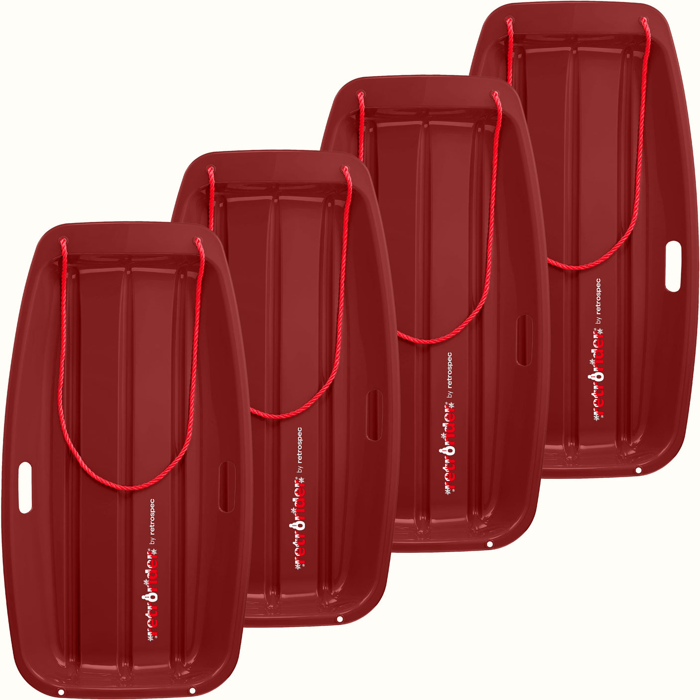 Retrorider Toboggan Snow Sled - 35”/48”