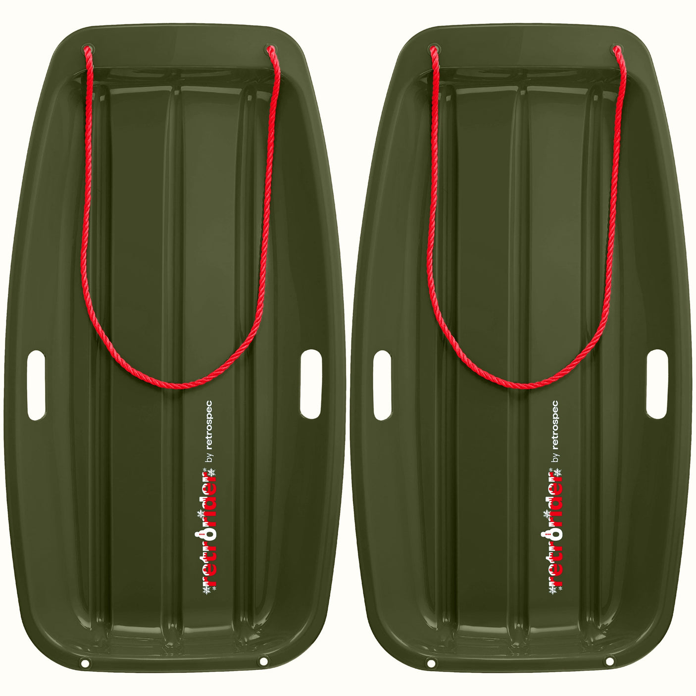 Retrorider Toboggan Snow Sled - 35”/48”