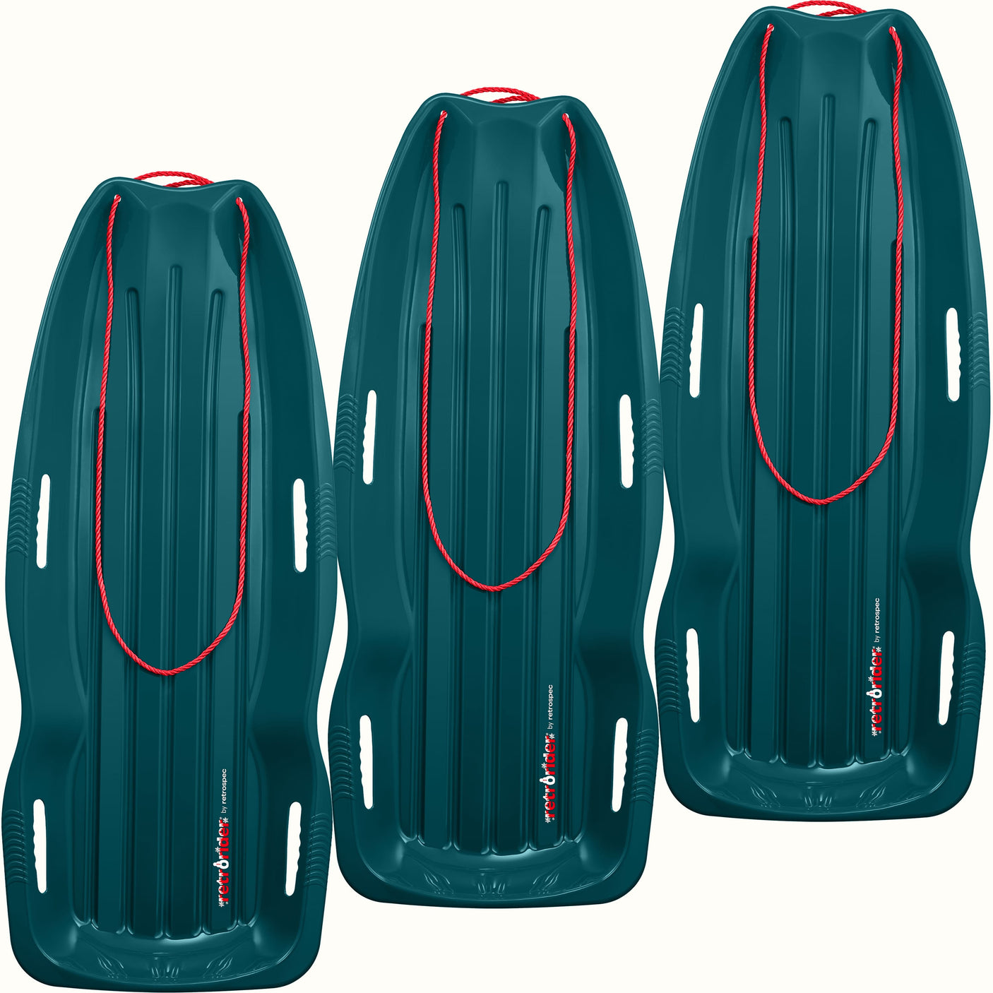 Retrorider Toboggan Snow Sled - 35”/48”